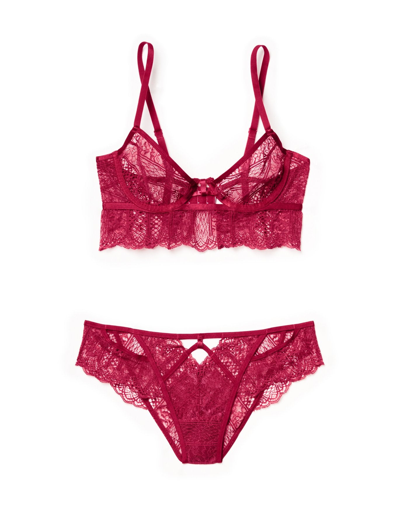 Odette Unlined Red