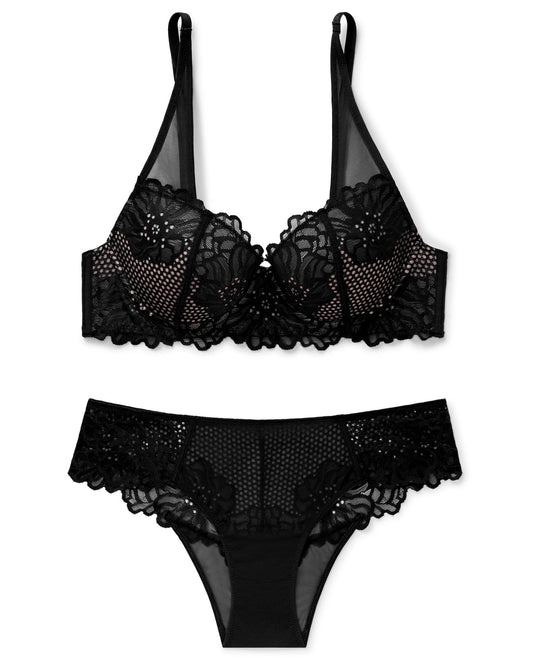 Magdalena Push Up Black