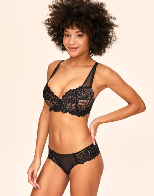 Magdalena Push Up Black