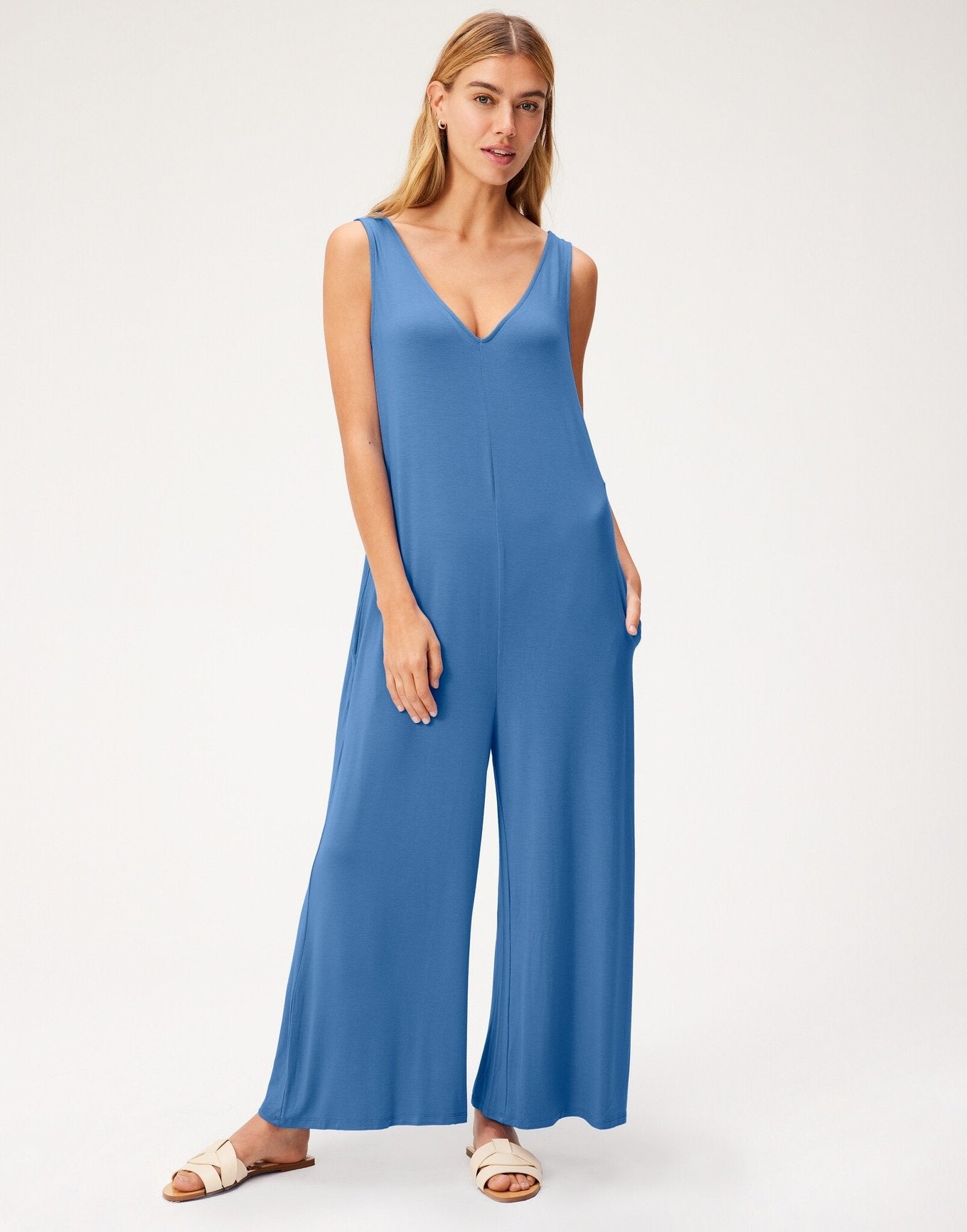 Renee Jumpsuit Blue