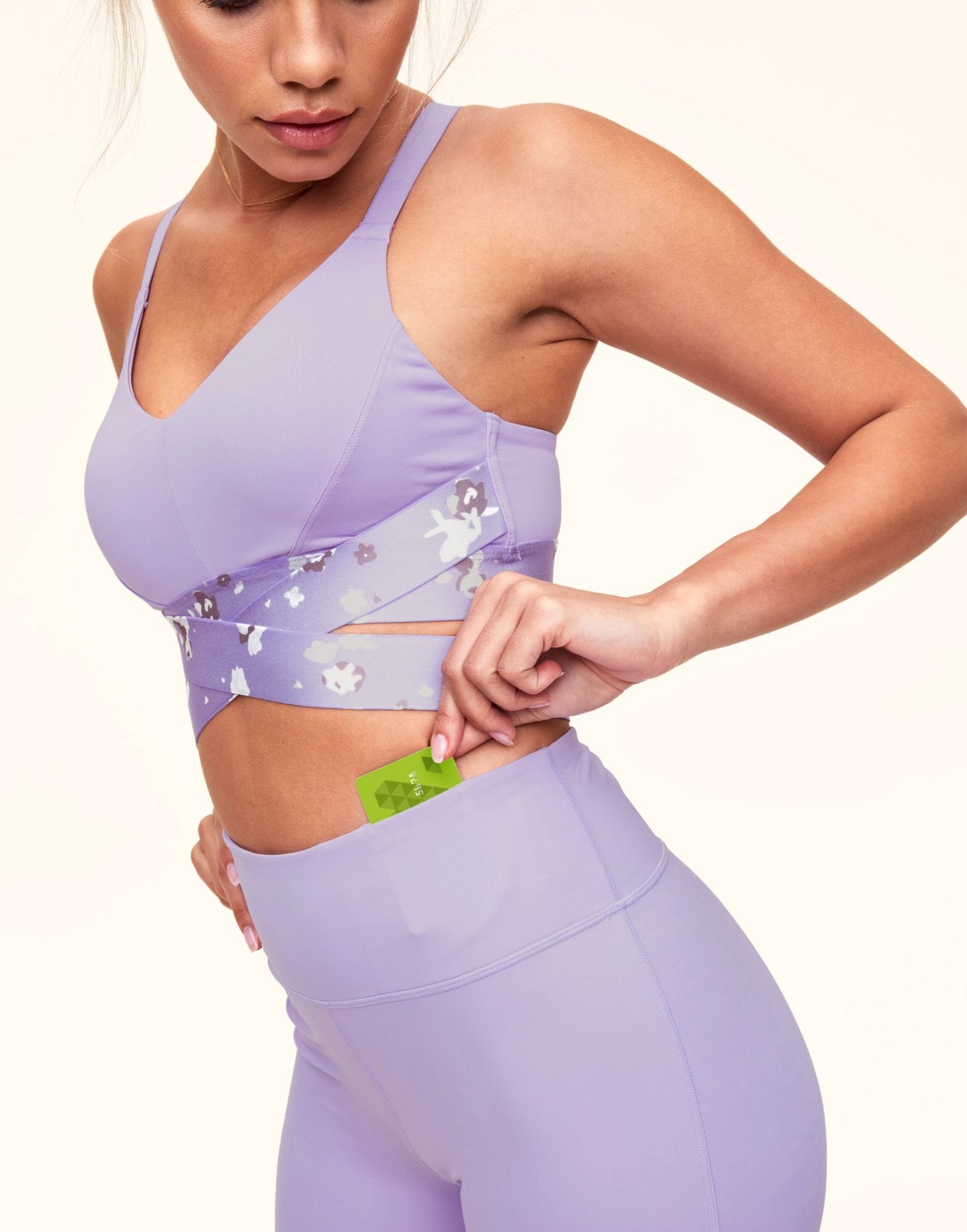 Cali Biker Short Purple