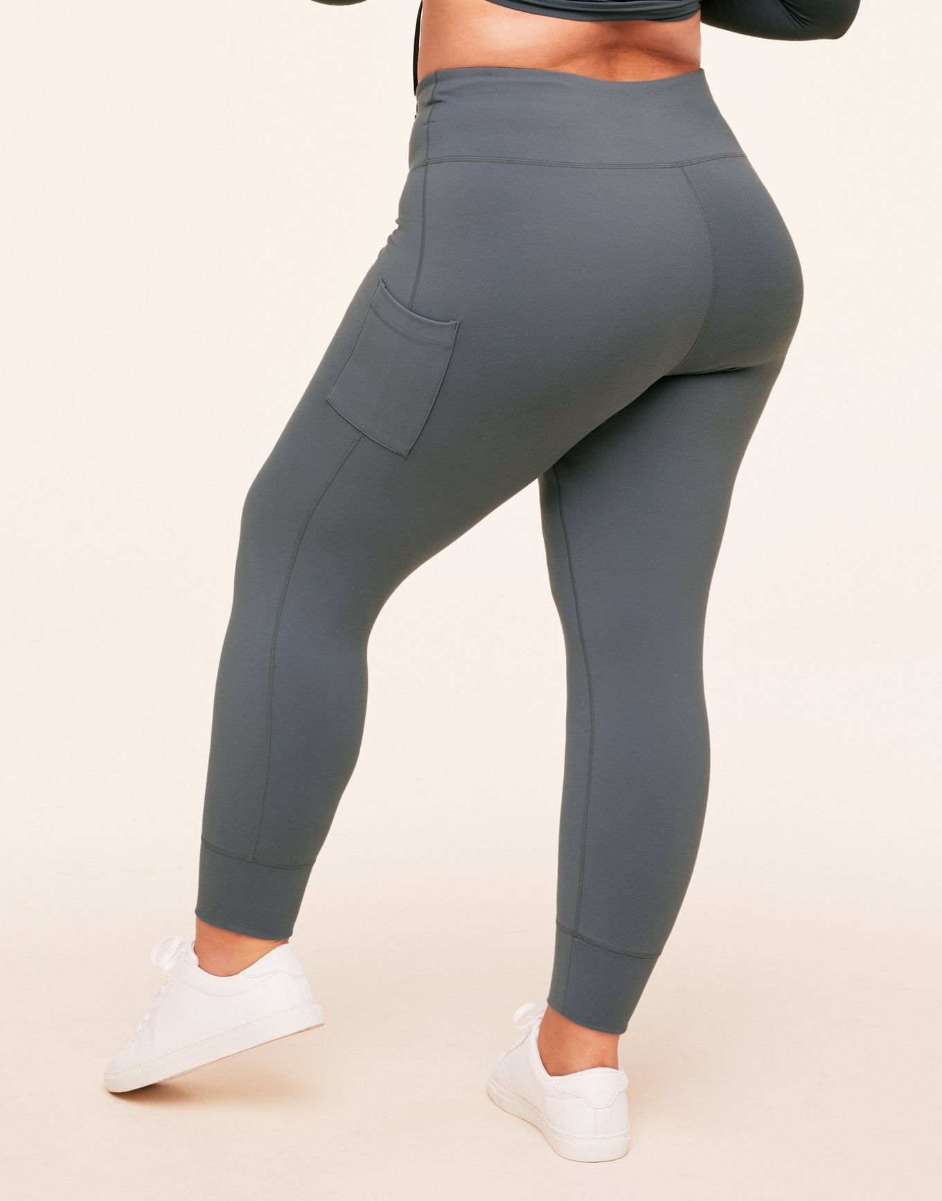 Cora Cozy Slim Jogger Gray