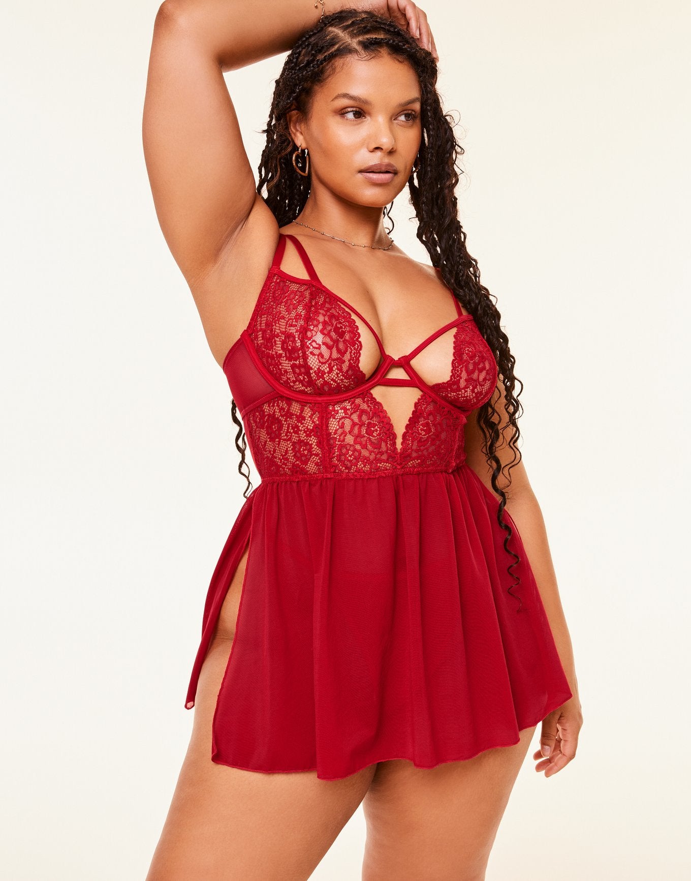 Rae Unlined Red