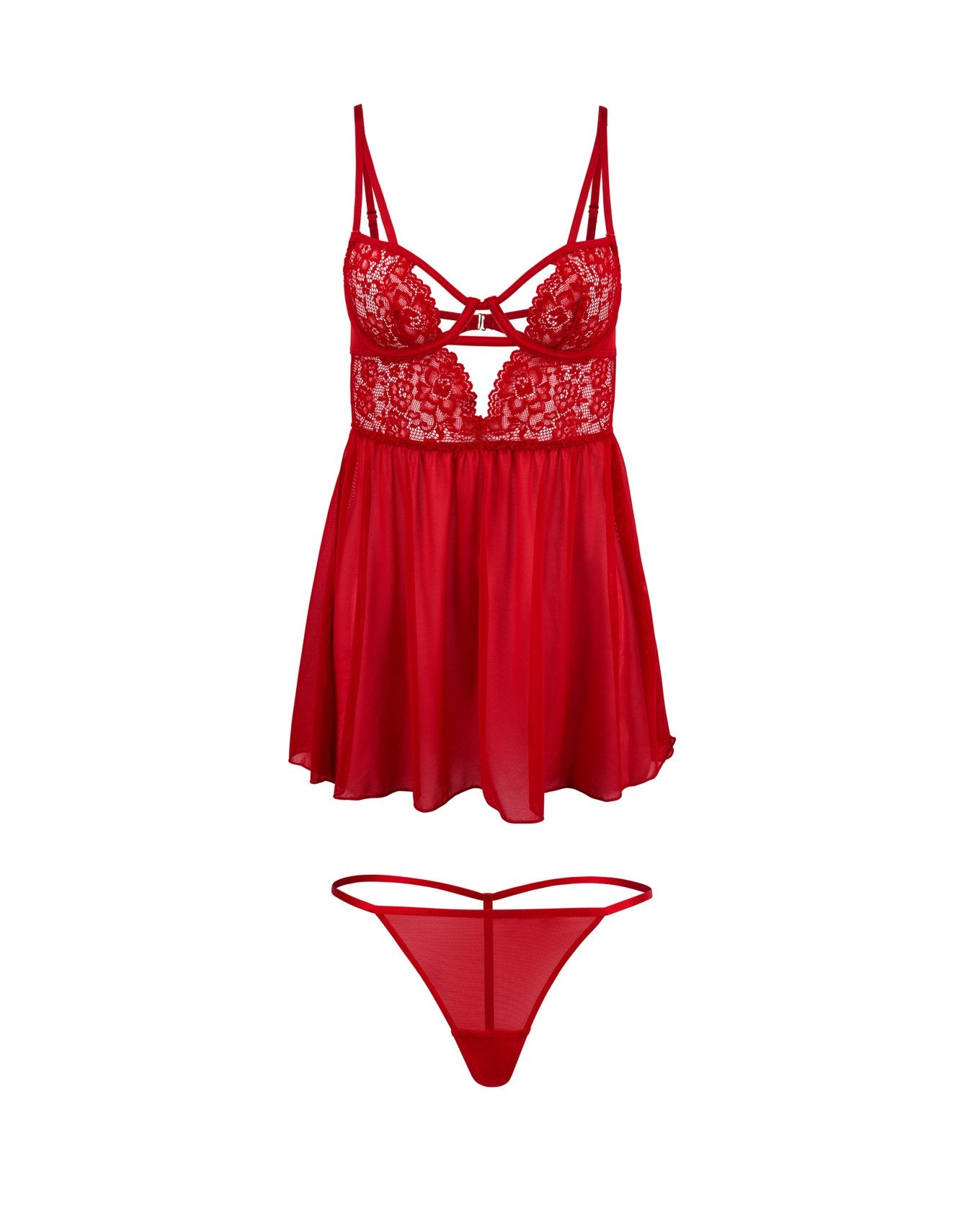 Rae Unlined Red