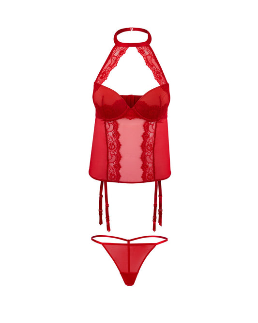 Shelly Push Up Red