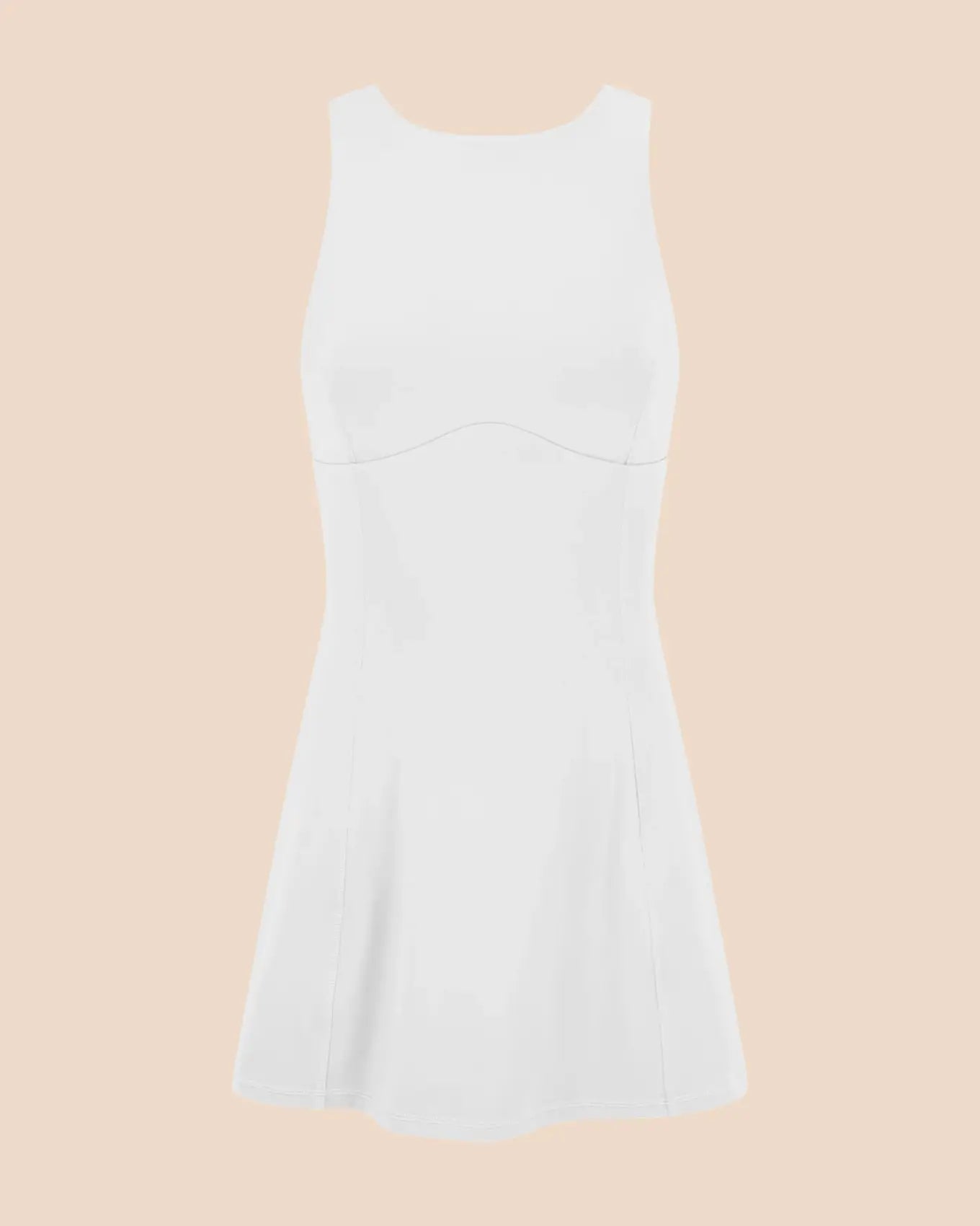 Daphnie Lined White