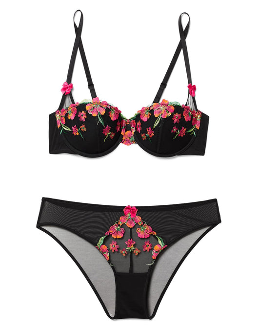 Daphne Push Up Black