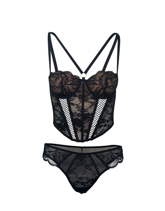 Dominika Lined Black