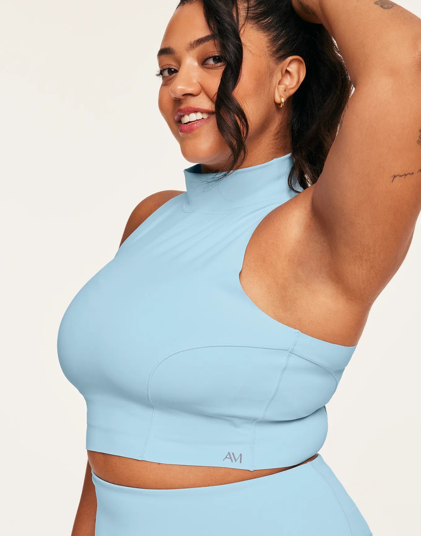 Awaken Reflective Top Blue