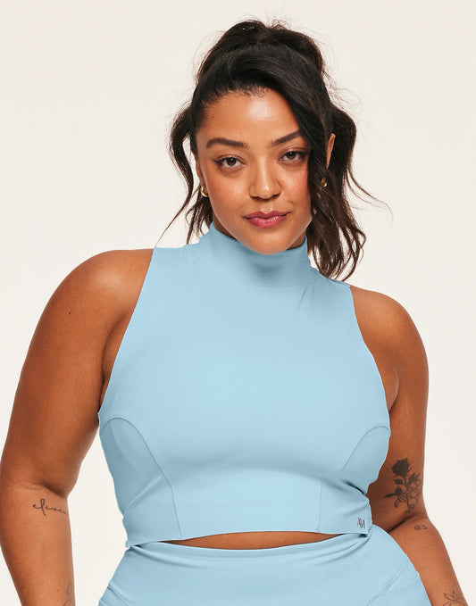 Awaken Reflective Top Blue