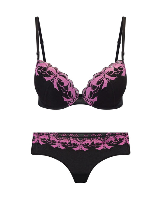 Audrina Push Up Black