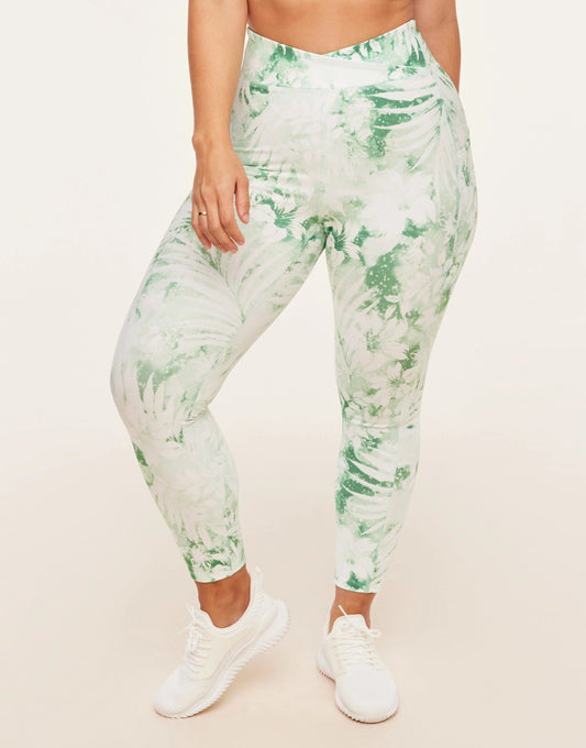Lotus Crossover Legging Print