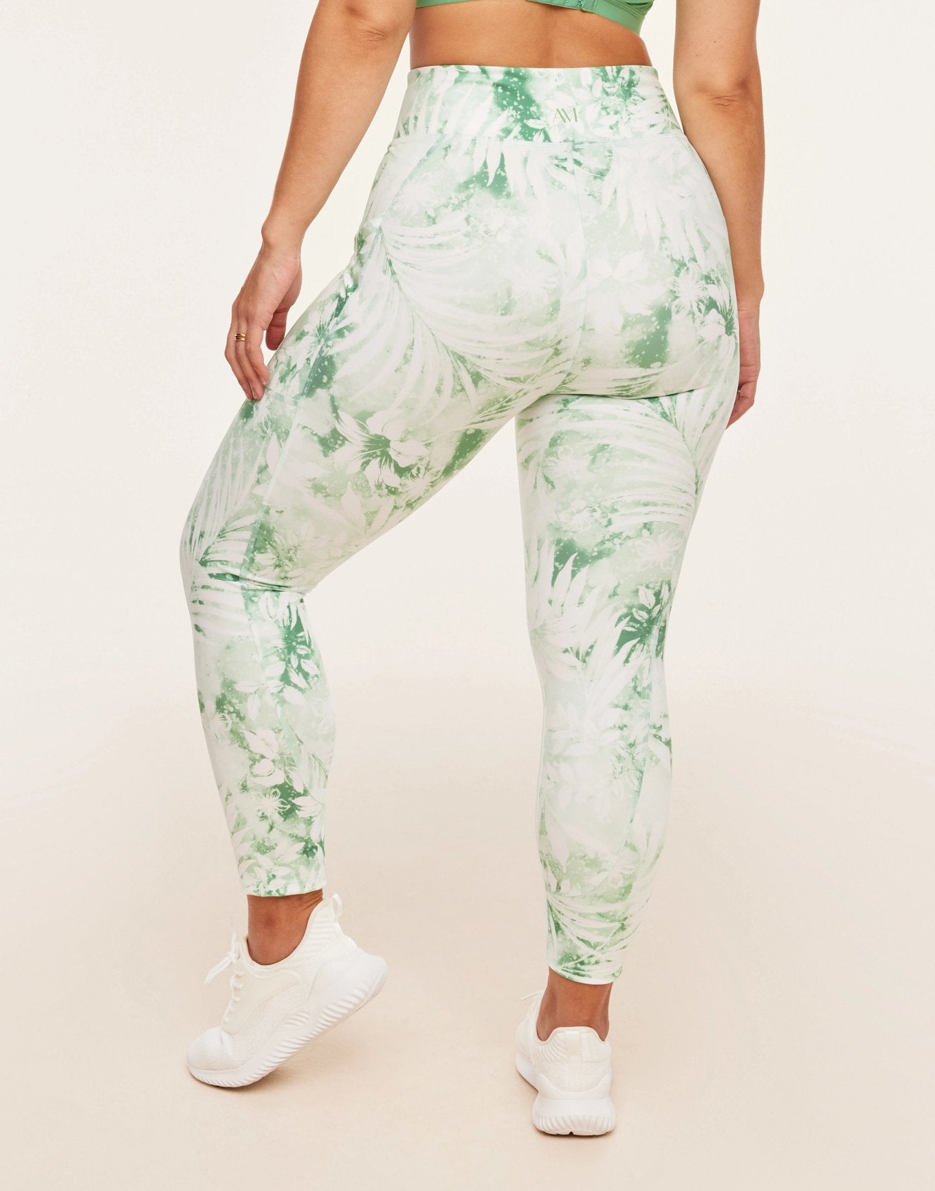 Lotus Crossover Legging Print