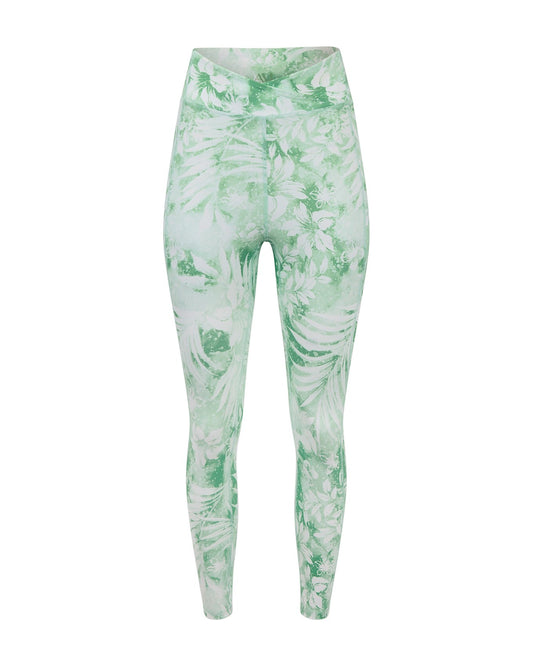Lotus Crossover Legging Print