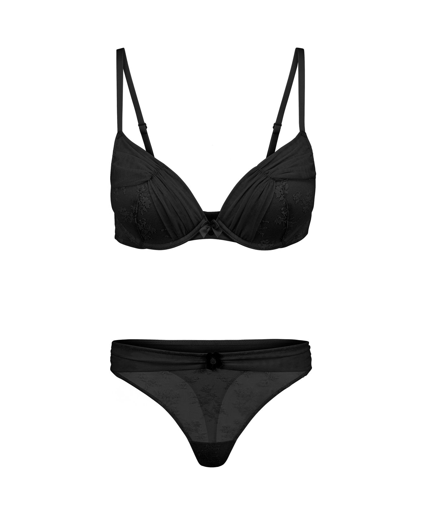 Wren Push Up Black
