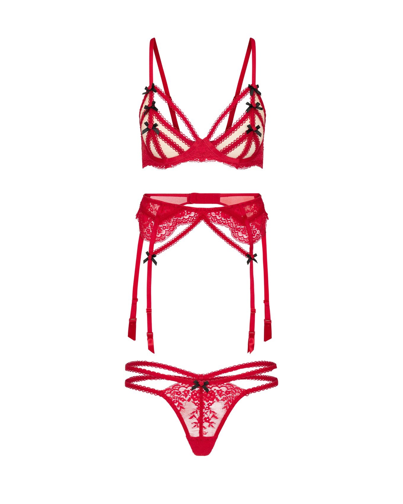 Aziza Unlined Red