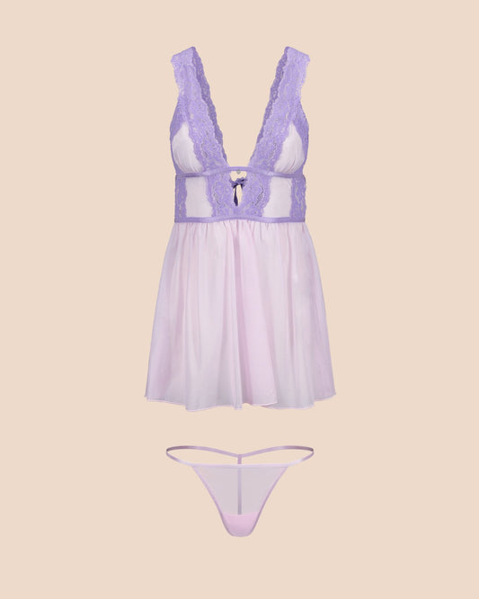 Adalee Unlined Purple
