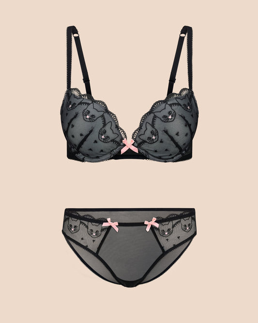 Beanie Push Up Black