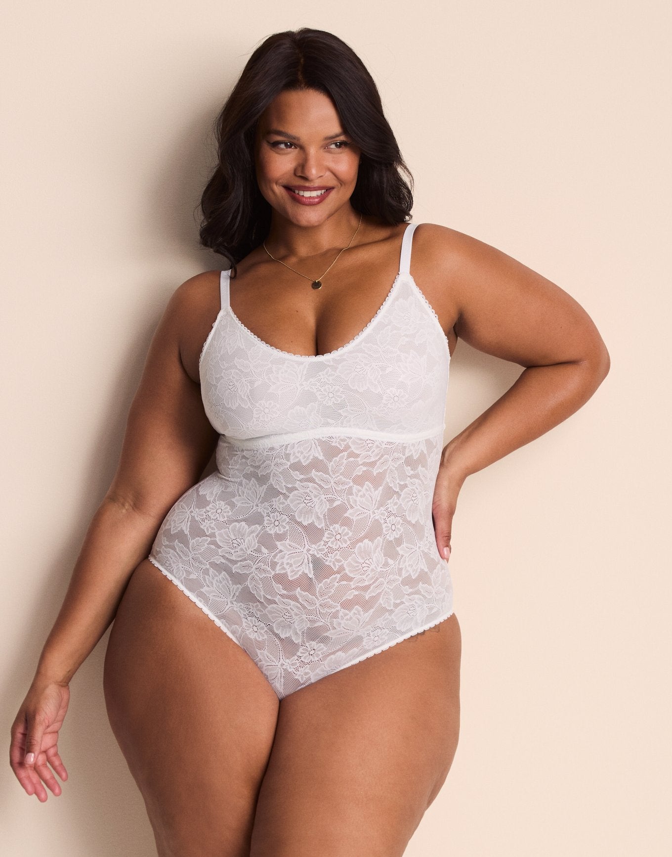 Mitzi Unlined White
