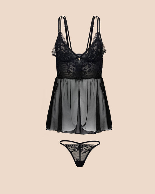 Stevie Unlined Black