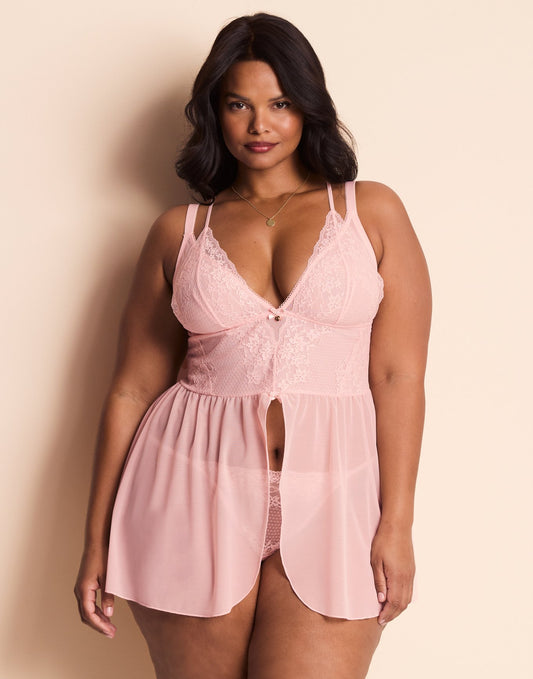 Stevie Unlined Pink