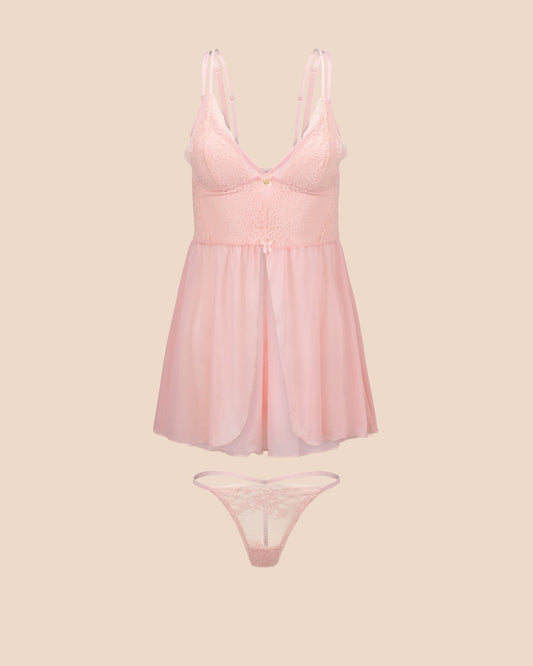 Stevie Unlined Pink