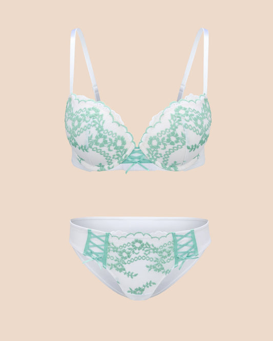 Sydnie Push Up White