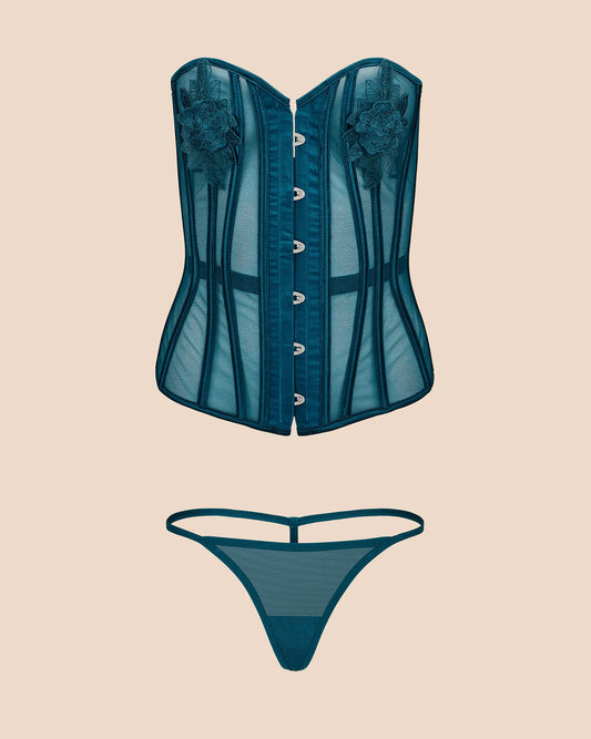 Charlotta Unlined Blue