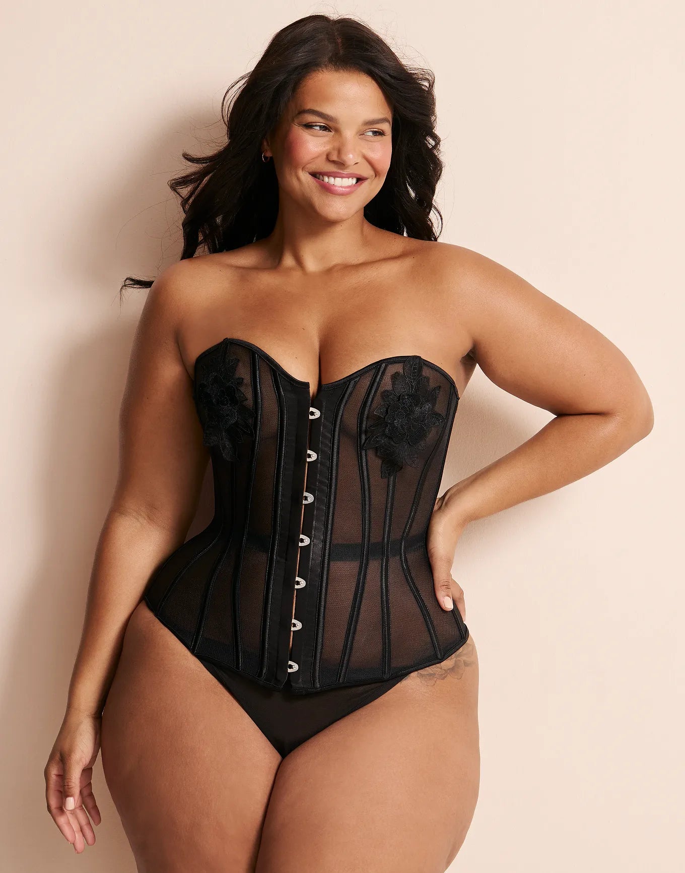 Charlotta Unlined Black