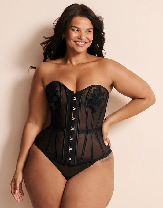 Charlotta Unlined Black