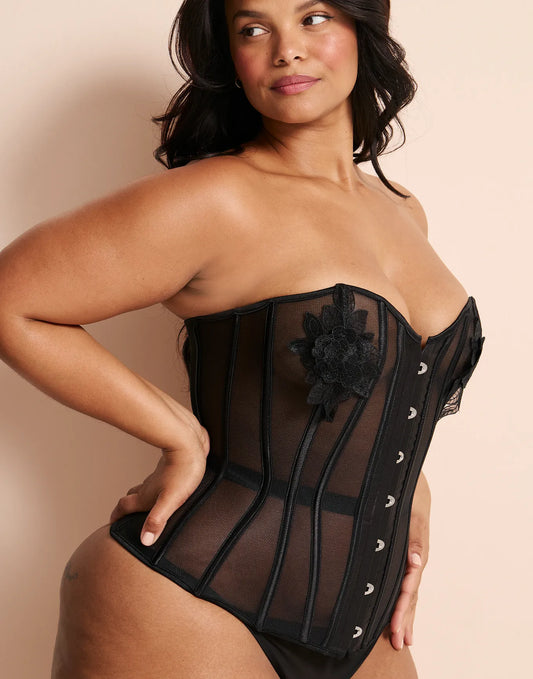 Charlotta Unlined Black