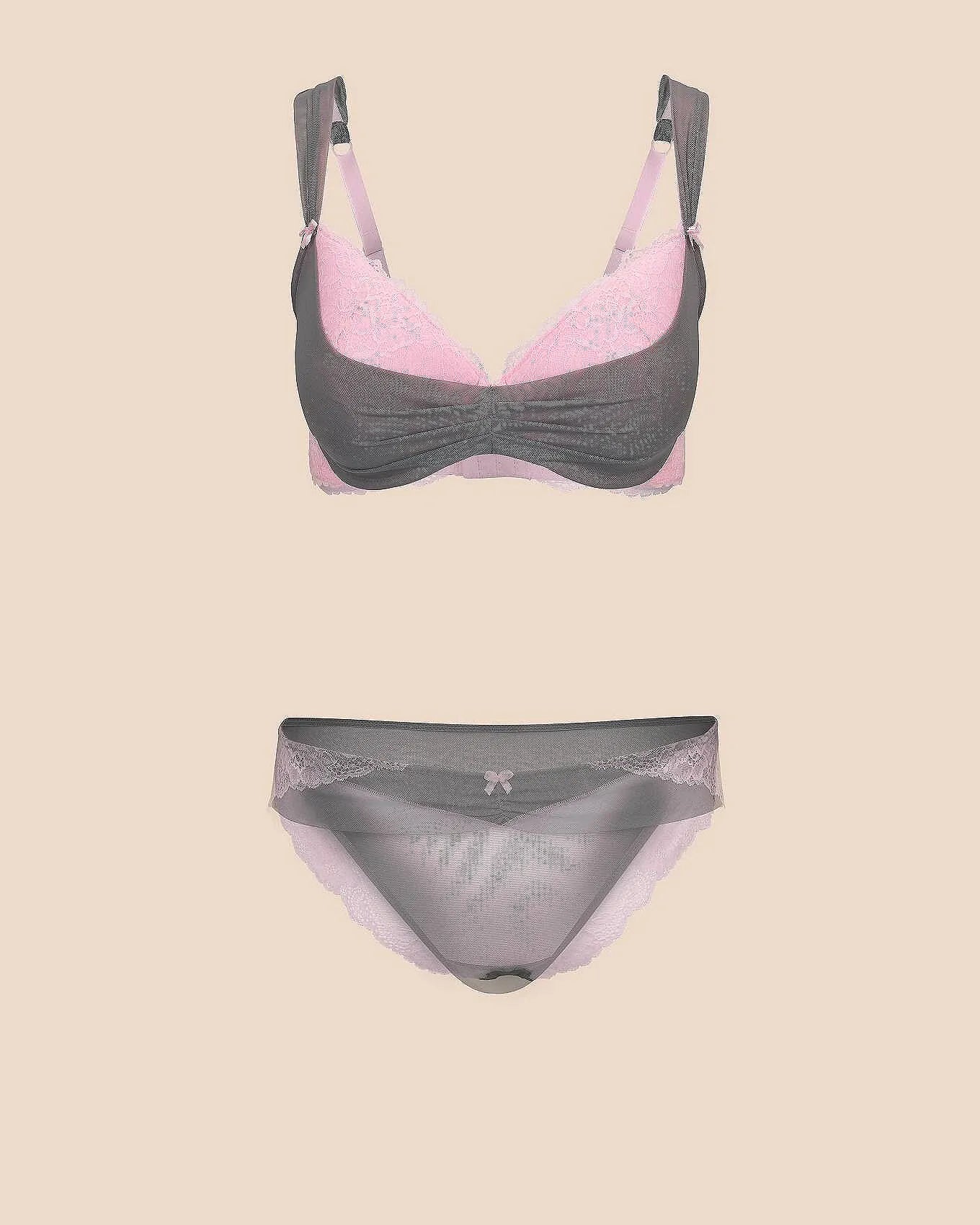 Clairabelle Push Up Pink
