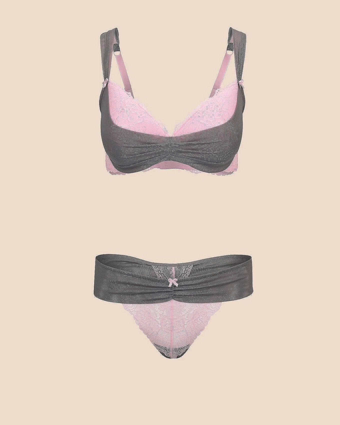 Clairabelle Push Up Pink
