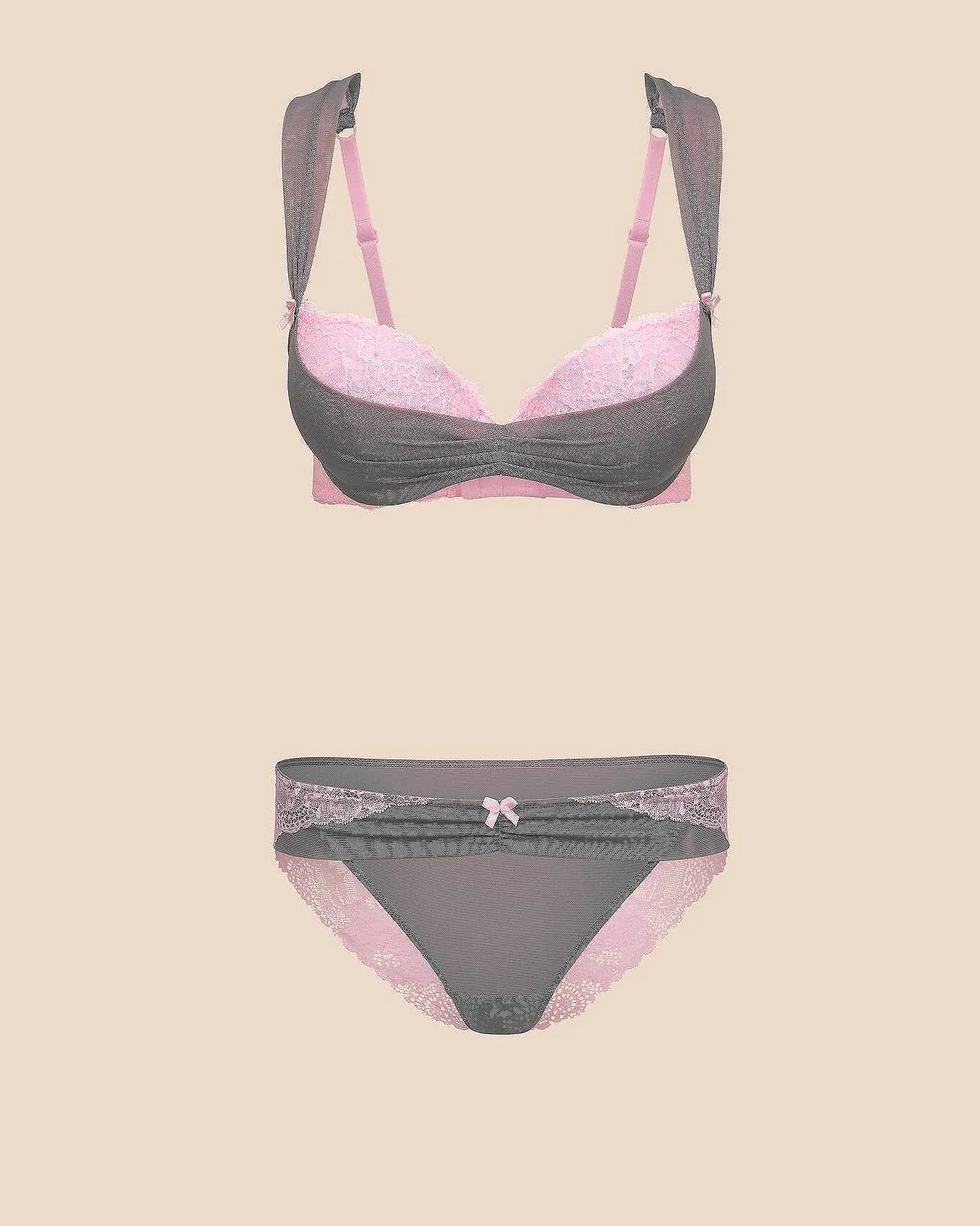 Clairabelle Push Up Pink