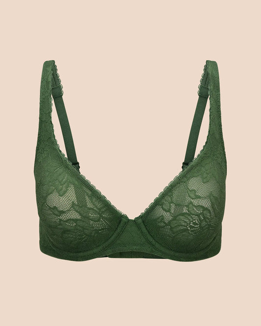 Winona Unlined Green