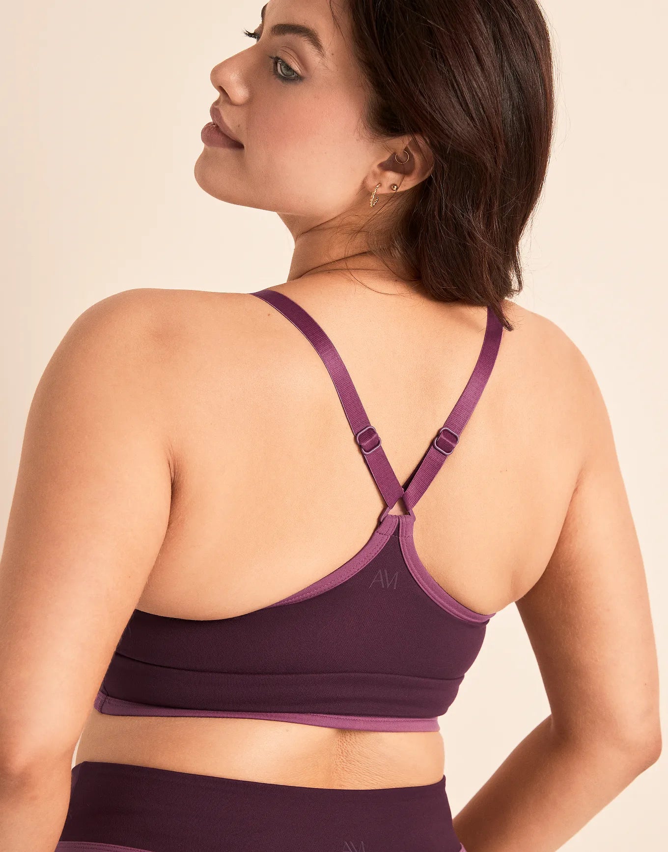 Clarity Sports Bra Purple