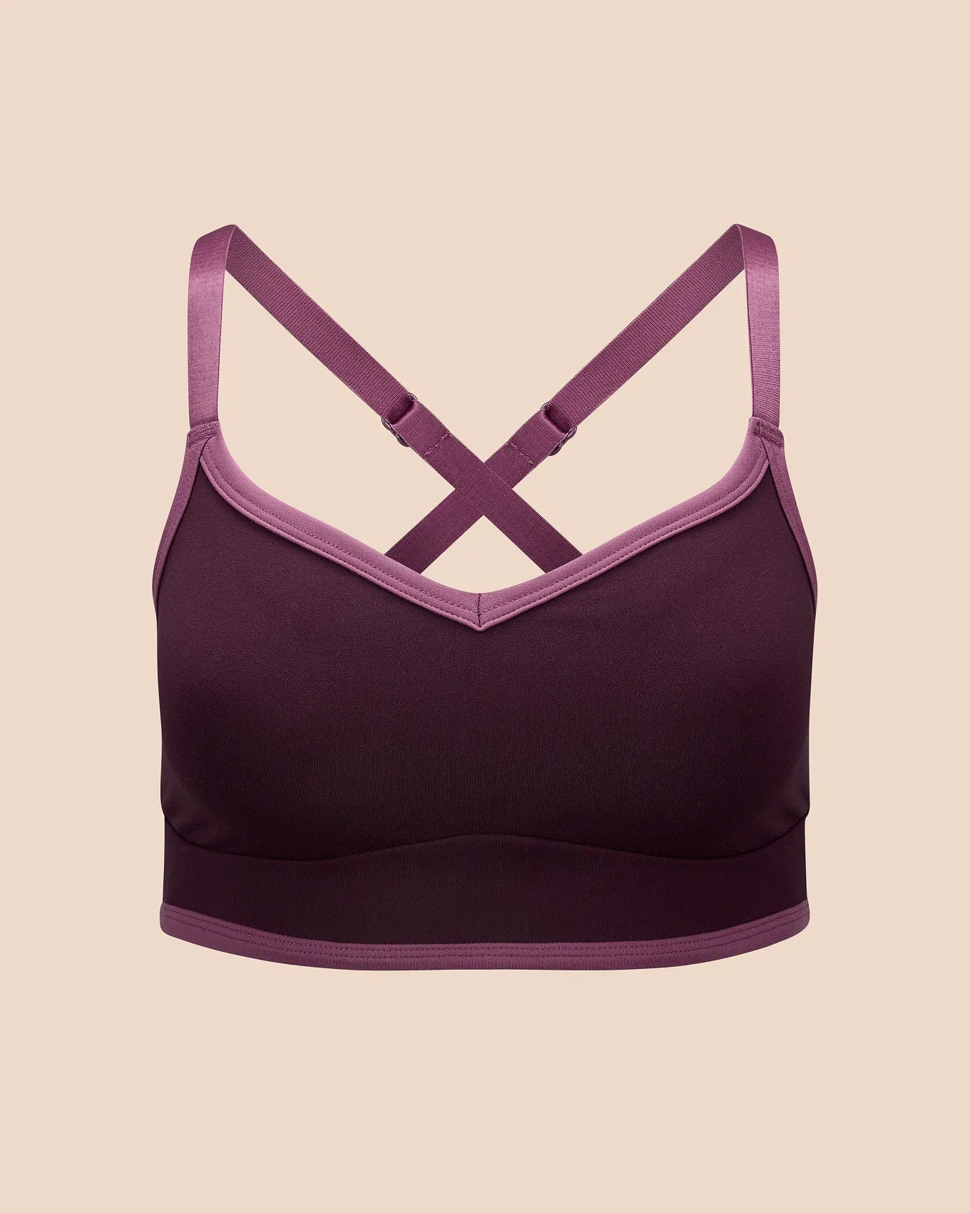 Clarity Sports Bra Purple