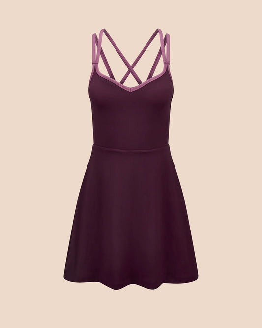Clarity Dress Purple