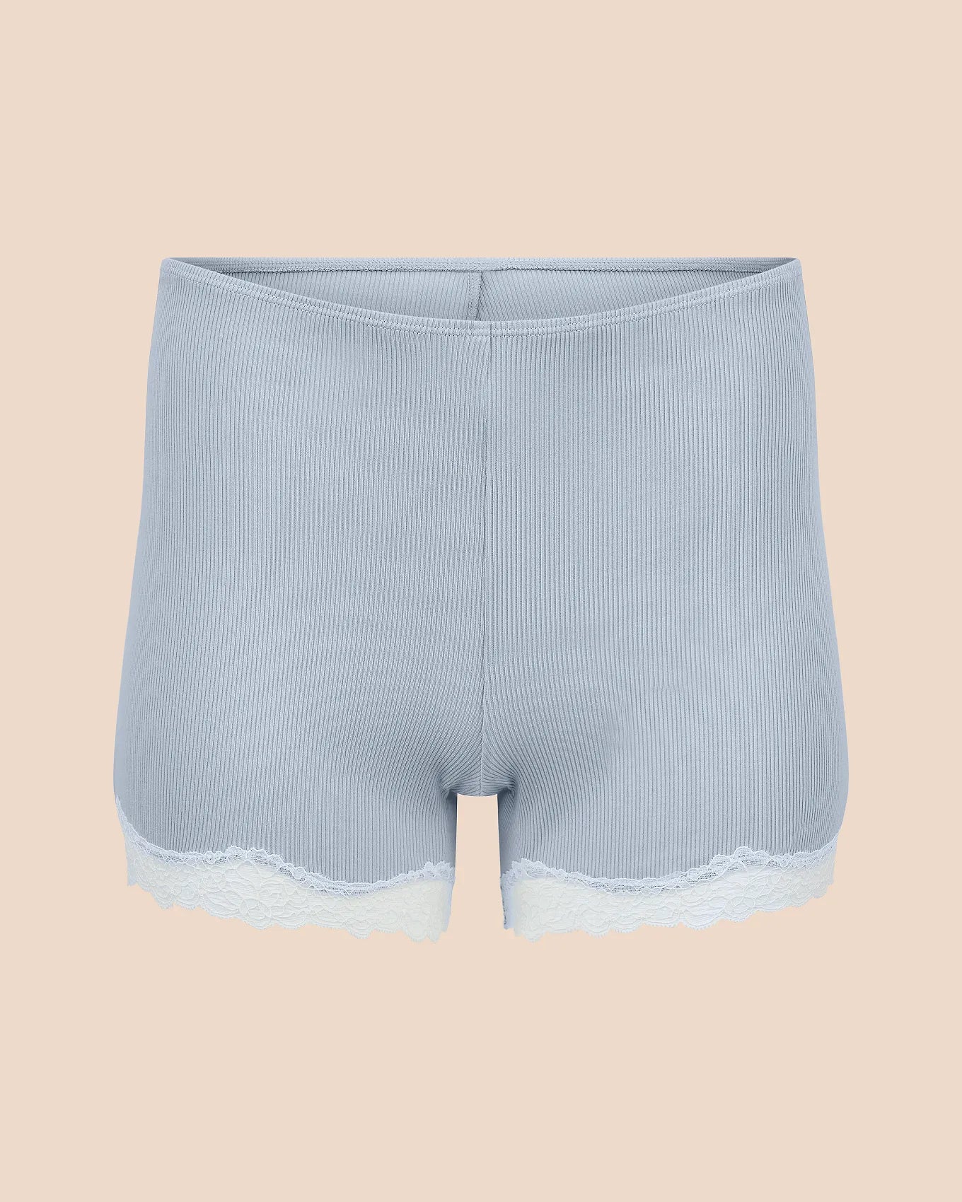 Rib Biker Short Blue