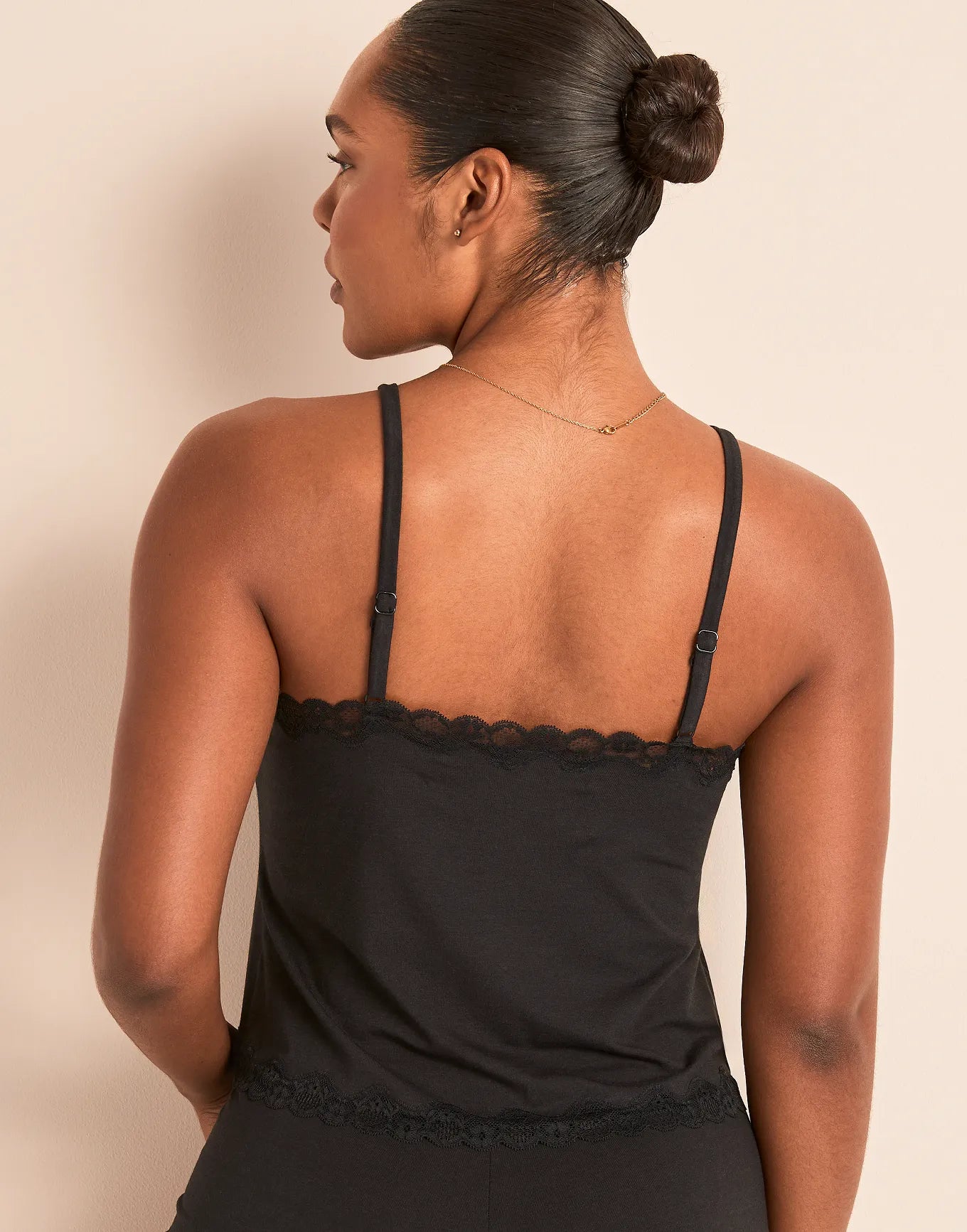 Jersey Cami Unlined Black