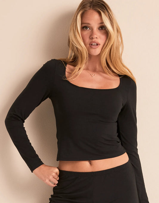 Jersey Long Sleeve Black