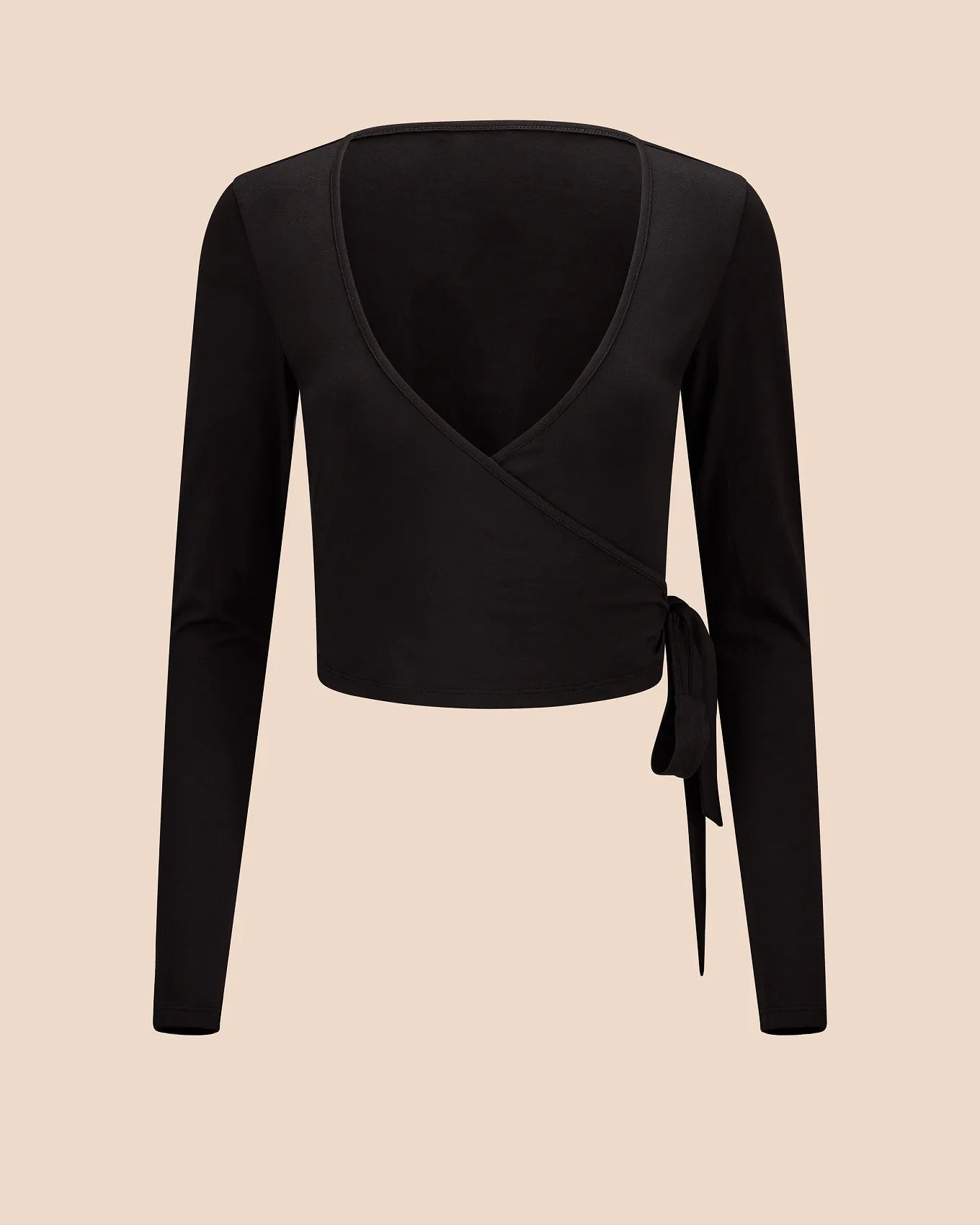 Jersey Ballet Wrap Black